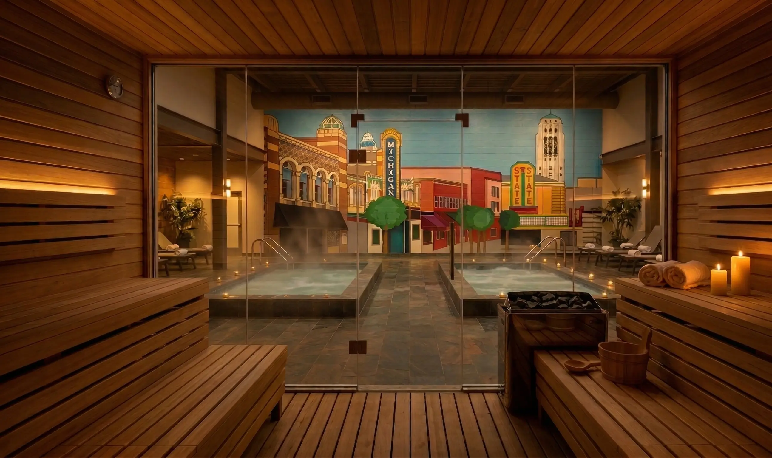 Ann Arbor Grove bathhouse concept